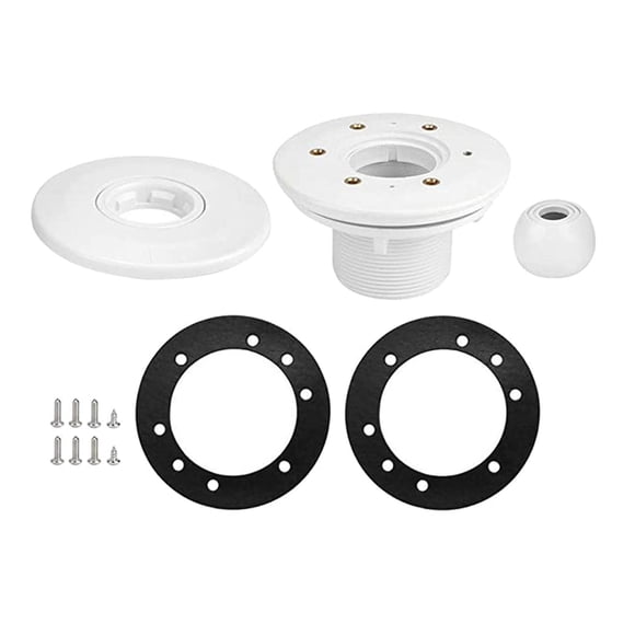 Salida de globo ocular de piscina giratoria de 360 grados, accesorios interiores de chorro de corriente stática, accesorio de piezas de reparac