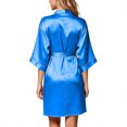 thumbnail image 5 of JOANKDMI Kids Silky Satin Robes for Girls Kimono Bathrobe Sleepwear Comfy Spa Robe with Sash Tie Casual Loungewear Nightwear for Getting Ready Bridal Party Slumber Party, 5 of 8