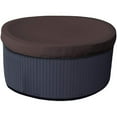 thumbnail image 1 of Covers &amp; All RHOTTUB-MAX-Coffee-01 12 oz Waterproof Round Hot Tub &amp; Spa Cover  Coffee - 76 in. dia. x 14 in., 1 of 1