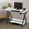 Winado Folding Sewing Table Computer Desk with Adjustable Platform Folding Large White