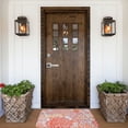 thumbnail image 6 of Fotbe Extra Durable Door Mat - Dirt Trapping Outdoor Welcome Mats - Non-Slip Outdoor Door Mats - Low Profile Front Door Mat - Indoor (16" x 24", Corals ), 6 of 9