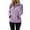 Purple, variant on Sweatshirt Women's 2025 Winter Lapel Fuzzy Fleece Sweatshirt Faux Shearling Zipper Warm Sherpa Pullover Outwear With Pockets Polyester Green S