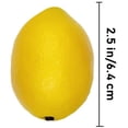 thumbnail image 2 of 20 pcs Fake Lemons Decorations Faux Fruits Artificial Yellow Lemons for Lemon Wreath Garland Lemonade Party Kitchen Table Summer Spring Décor Fruit Bowl Vase Fillers Photography Props, 2 of 3