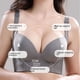 thumbnail image 4 of Sujetador ajustable con copa completa y siete pechos de talla grande para mujer, sin aros de acero, con parte superior fruncida, 4 of 5