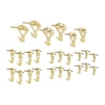 thumbnail image 1 of Kit para colgar cuadros Colgadores para marcos de cuadros Soluciones para colgar Colgadores para el hogar Oro, 1 of 9
