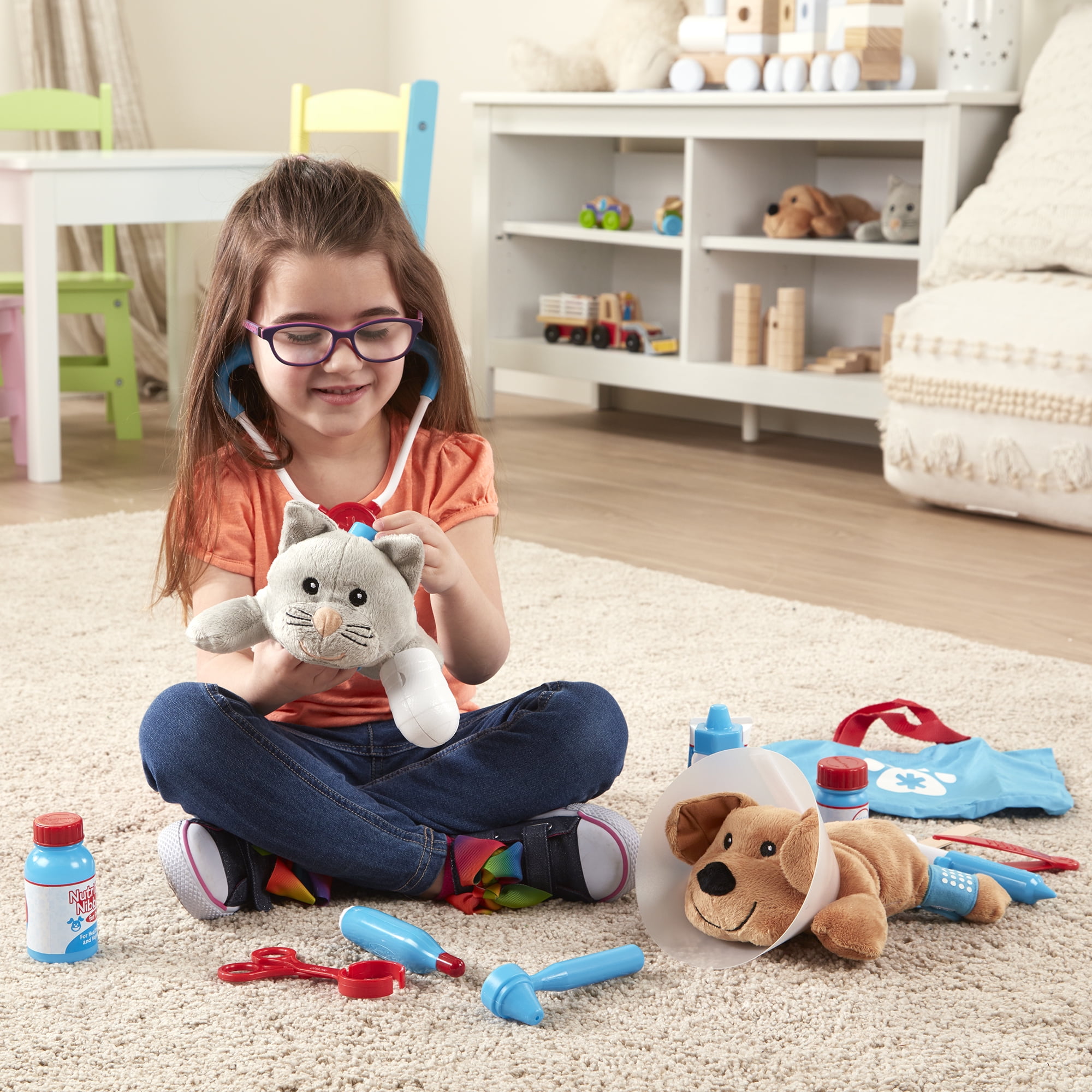 melissa & doug pet vet play set