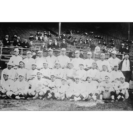 24"x36" Gallery Poster, The 1916 Boston Red Sox. Babe Ruth is bottom row, 4th from left