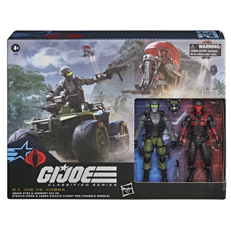 G.I. Joe Classified Series 218, Snake Eyes & Varmint ATV Vs