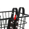 thumbnail image 2 of Bike Basket Bicycle Basket Bicycle Front Basket Detachable Bike Basket Hanging Bike Basket Hanging Bold Bicycle Basket Electric Vehicle Adjustable Front Frame Basket, 2 of 6