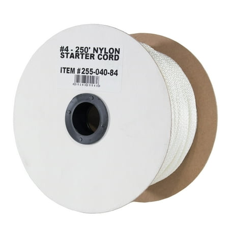 

100% Nylon Fiber Starter Cord in Multiple Sizes