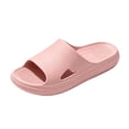 thumbnail image 2 of Women Shower Shoes Casual Stylish Shower Slippers Non-Slip Open Toe House Slides Comfortable Lightweight Bathroom Sandals Pink 8 [EU-40], 2 of 5