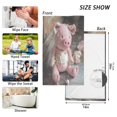 thumbnail image 3 of Wobogo A Pink Piggy Doll Face Towel Soft Breathable Cotton Towel Set for Bathroom Kitchen Hotel Spa Gift Decor, 3 of 7