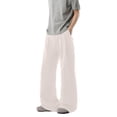 thumbnail image 6 of GrmtClth Men’s Pleated No Iron Suit Dress Pants Solid Formal Straight Fit Business Trousers for Wedding Office Occasions Khaki L, 6 of 6
