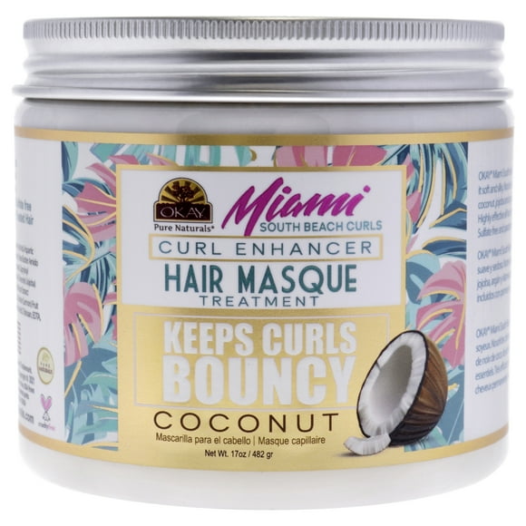 Mascarilla de 17 oz para rizos Miami South Beach Okay