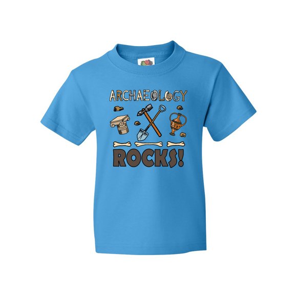 Inktastic Archaeology Rocks Archaeologist Youth T-Shirt