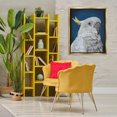 thumbnail image 3 of Stupell Industries Traditional Cockatoo Visage Animals & Insects Painting Gold Floater Framed Canvas Art Print Wall Art, 25 x 31, 3 of 10