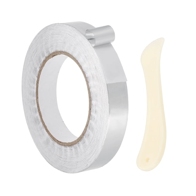 Cinta de Aluminio Uxcell (1.0" x 164 pies) - Cinta de Metal a Prueba de Agua para HVAC y Reparación