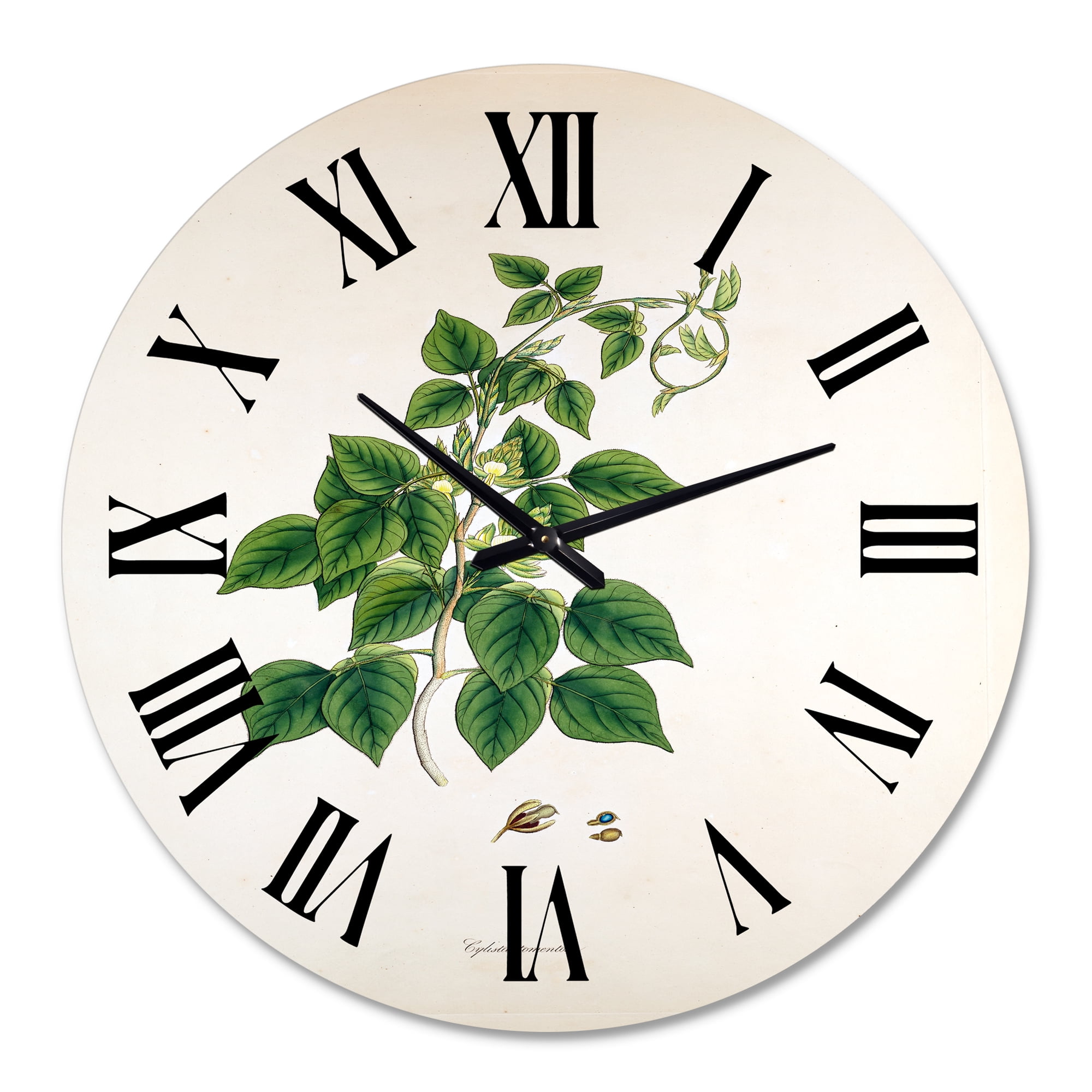 Designart 1 in Farmhouse Wall Clock