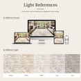 thumbnail image 5 of CHITOOMA 8'x10' Area Rugs, Washable Rugs for Living Room Non-Slip Low Pile Soft Distressed Abstract Rug, Indoor Vintage Neutral Carpet for Bedroom Dining Room Dorm Office, Beige, 5 of 12