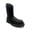 Black, variant on Men's Pull on Leather Heavy Duty Work Boot