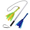 thumbnail image 1 of Graflsoa Extendable Dog Training Wand with Durable Nylon Rope, Comfortable Foam Handle, Suitable for All Dog Sizes, Portable for Indoor & Outdoor Use, Gray, 1 of 6