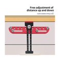 thumbnail image 3 of New Door Hole Handle Punch Locator Cabinet Drawer Handle Hole Drill Guide Sleeve Woodworking Tools, 3 of 5
