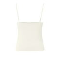 thumbnail image 6 of YUEHUA Women's Double Lined Basic Tank Top Adjustable Spaghetti Straps Sleeveless Camisole Shirts, 6 of 6