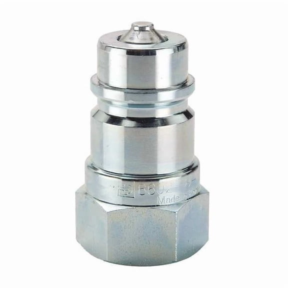 Parker Quick Connect,Plug,1/2",3/4"-16 6610-8-10