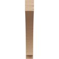 thumbnail image 2 of Ekena Millwork 3"W x 16"D x 22"H Imperial Rough Cedar Woodgrain TimberThane Knee Brace, Primed, 2 of 6