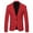 Red, variant on Bjutir Mens Coat 2023 New Striped Polka Dot Leopard Print Casual British Fashion Slim Fit Suit Men'S Coat