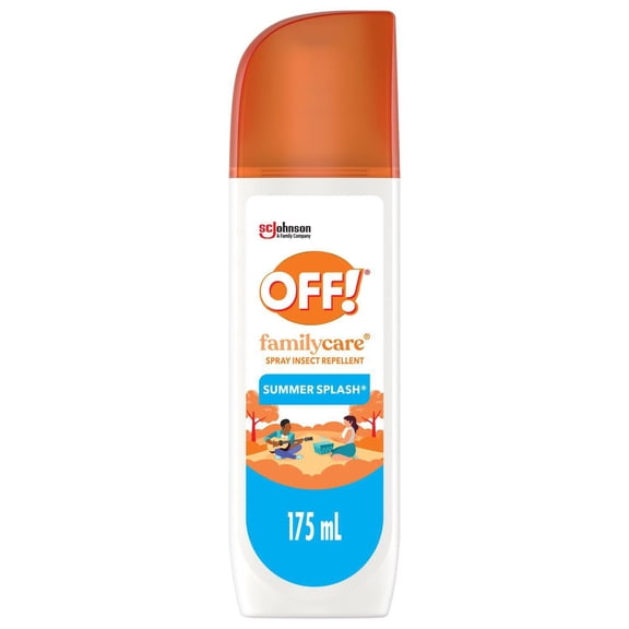 OFF! Vaporisateur chasse-moustiques protection familiale avec parfum Vague d’été, 175&nbsp;ml