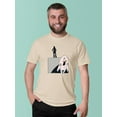 thumbnail image 2 of Intimidating Silhouettes T-Shirt Men -Wilfred Hildonen Designs, Male Small, 2 of 4