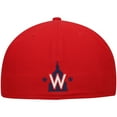 thumbnail image 4 of Men's New Era Red Washington Nationals Shadow Logo 59FIFTY Fitted Hat, 4 of 6