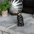 thumbnail image 3 of Summer Love Couple Midnight Black 5 x 3 Resin Stone Collectible Figurine, 3 of 6