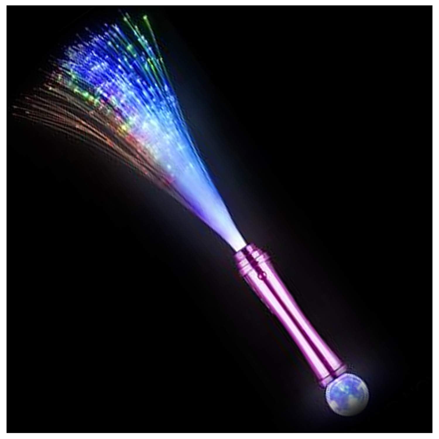 Lumistick 15" Fiber Optic Magic Ball Wand