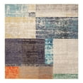 thumbnail image 3 of Unique Loom Vivid Collection Area Rug - Hyderabad (9' 10" Square Multi/Beige), 3 of 7