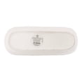thumbnail image 2 of Charola Holiday Time Rectangular de Porcelana con Filos Dorados Blanco, 2 of 4