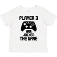 thumbnail image 3 of Inktastic Player 3 Has Joined the Game Boys or Girls Toddler T-Shirt, 3 of 5