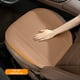 thumbnail image 5 of Cojín de asiento de coche transpirable, paquete de media funda de asiento, cojín de asiento, cojín de asiento de fibra, 5 of 6