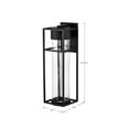 thumbnail image 6 of Nuvo Lighting - Ledges - 10W LED Outdoor Large Wall Lantern In Modern Style-22.5, 6 of 7