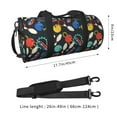 thumbnail image 2 of Sikiie Bowling Ball Duffel Bag, Travel Bag, Sports Gym Bag - Ideal for Sports, Gym, Overnight Stays, 2 of 6
