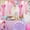 Pink Jellyfish, variant on Blue Jellyfish Paper Lanterns, 8" Hanging Jelly Fish for Under The Sea Party Decorations, Mermaid and Ocean Theme Birthday Decor, Classroom and Beach Room Ornaments with Hooks(6 Pack )