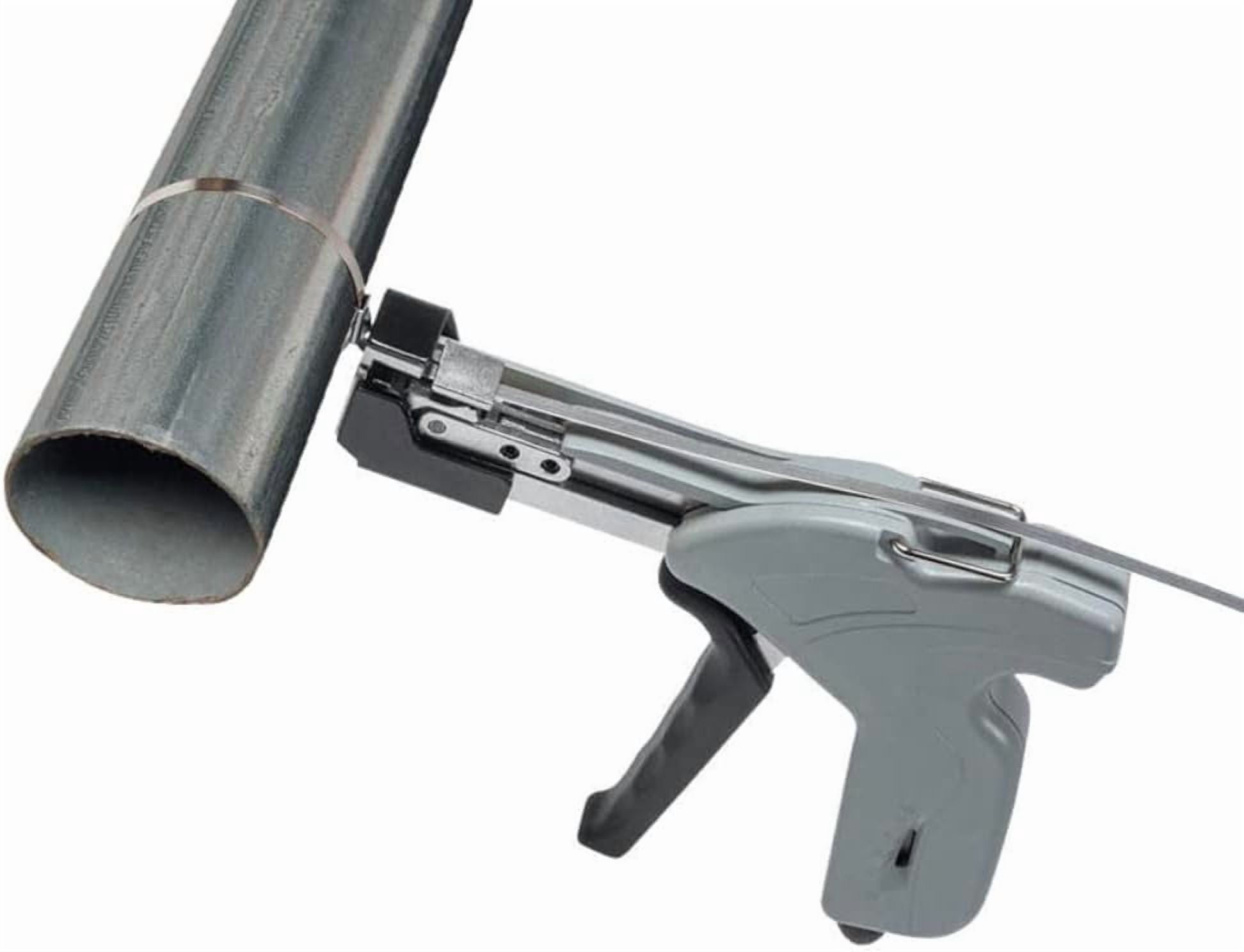 Stainless Steel Cable Tie Tool Gun, For 200Lbs Tensile Strength Ties