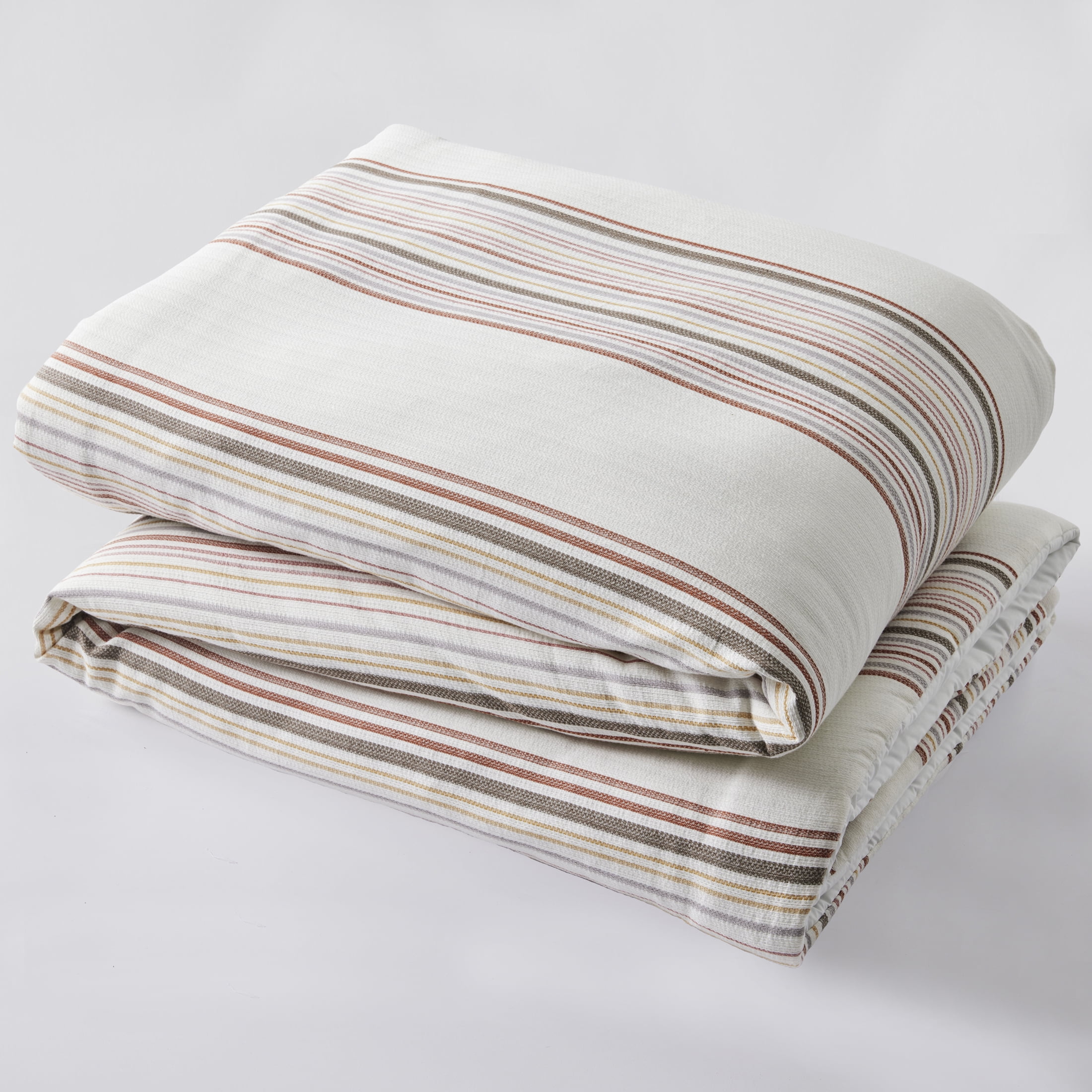 Better Homes & Gardens 3-Piece Red Yarn Dye Stripe Comforter Set, Full/Queen
