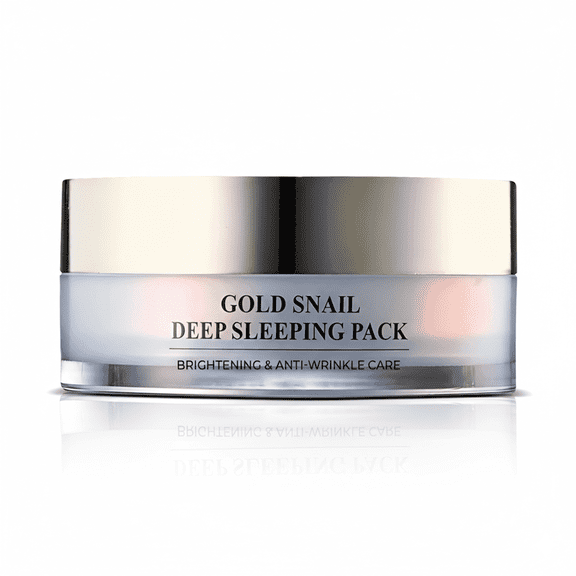 Madnice Gold and Snail Night Repair Cream - 2-in-1 Overnight Face Mask and Moisturizer, 100ml