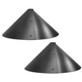 thumbnail image 1 of Paquete de 2 Deflectores de Ardilla Plegables de 19 Pulgadas para Poste de Comedero de Pájaros, Protectores de Ardillas para Comederos de Pájaros, 1 of 5
