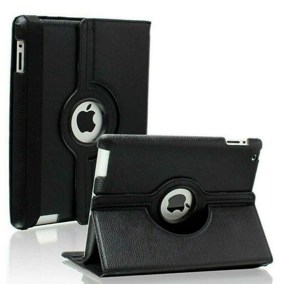 For Apple iPad Pro 10.5'' 2017 360° Rotating Leather Swivel Case With Screen Protector