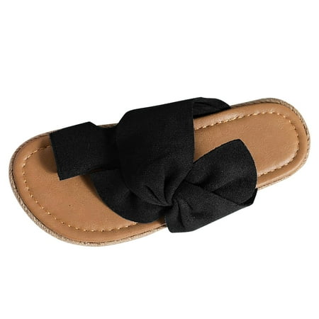 

PEASKJP Sandals Women Women s Clara One Band Ankle Strap Sandal Memory Foam Wide Widths Available (Black 8.5)