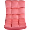 thumbnail image 7 of Yaheetech Floor Folding Gaming Sofa Chair with 14 Adjustable Positions, Pink, 7 of 7