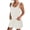 White, variant on Summer Short Rompers For Women Casual Loose Sleeveless Tie Knot Strap Jumpsuits Overalls With Pockets Beach Lounge Jumpsuit